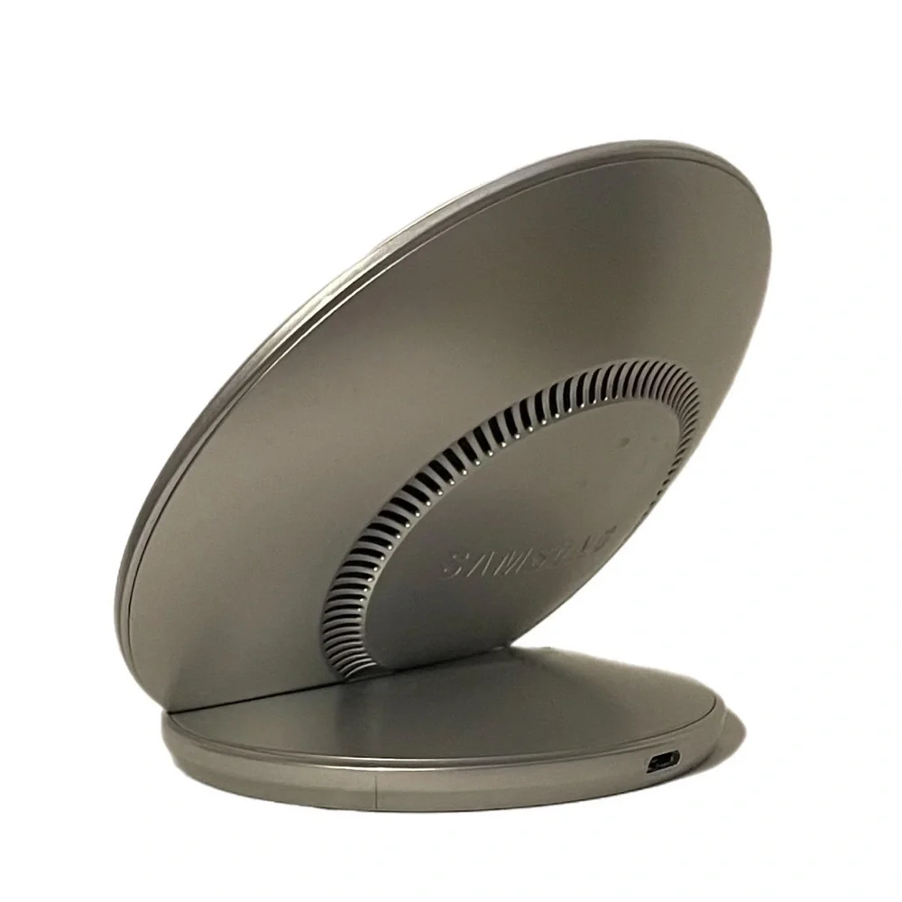 Samsung Qi Certified Fast Charge Wireless Charging Pad & Stand Cord Tested Works